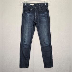 AG Adriano Goldschmied Women's Farrah Skinny Jeans, Size 26R, Blue